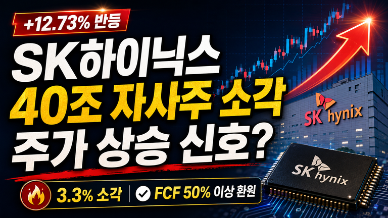 SK하이닉스 40조 자사주 소각, 주가 상승 신호 될까