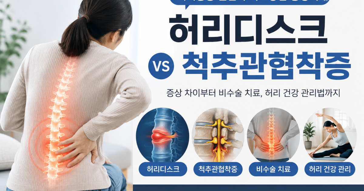 허리 통증 원인과 증상 및 치료방법 1 ChatGPT Image 2026년 8월 2일 오후 05 41 56