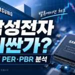 삼성전자 10년 PER PBR 분석
